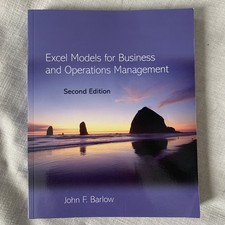 Excel Models for Business and Operati... by Barlow, John F. Paperback / softback picture
