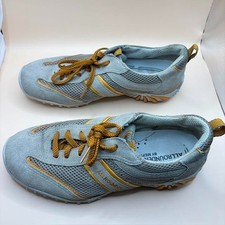 Allrounder by Mephisto Womens Comfort Walking Shoes Beige Suede Mesh Sz 8 picture