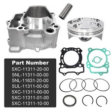 For 2001-2013 YZ250F WR250F Cylinder & Piston Ring & Valves Rebuild Kit STD 77mm picture