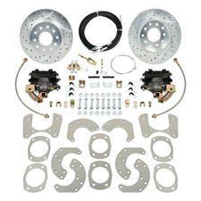 For 1964-1977 GM 10 12 bolt Rear Axle End Disc Brake Conversion w/ Parking Brake picture