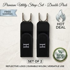 2PCS Invisible Elastic Belt Buckleless Tactical Metal stretch Hook Waist Closure picture