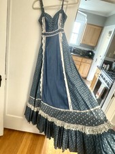 VINTAGE GUNNE SAX 1970S MAXIE SUNDRESS picture