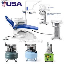 Sillón Dental/Compresor Silencioso Sin Aceite/Sistema de Succión Bomba de Vacío picture