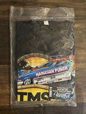 NOS Deadstock Vtg 1990 Roland Leong Hawaiian Punch Racing Shirt XL Sealed NHRA picture