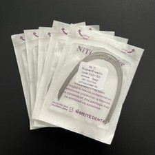 5Packs 50Pcs Dental Orthodontic Arch Wires Super Elastic Niti Rectangular Ovoid picture