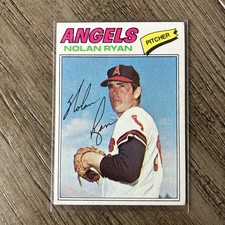 Topps 1977 Base Nolan Ryan California Angels #650 Baseball Card picture