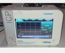 Integra Natus Camino ICP Monitor CAM02 With Power Supply & Pole Mount TESTED picture