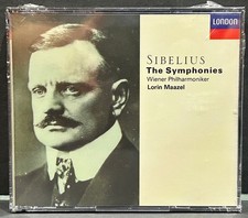 Lorin Maazel Wiener Philharmoniker Sibelius The Symphonies 1-7 3 CD Set NEW READ picture