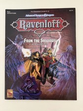TSR 9375 AD&D 2nd Ed. Ravenloft RQ3 From the Shadows 1992 w/ Map Near Mint picture