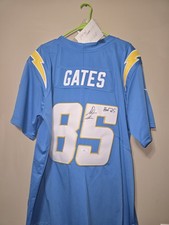 Antonio Gates Signed Custom Pro Style Jersey W/“HOF25” BAS Beckett Witnessed picture