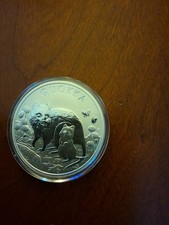2021P AUSTRALIA SILVER Proof Coin (.999)  $ 1 /1 Troy  Oz QUOKKA picture