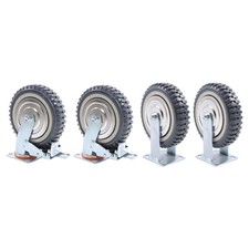 4 Pack (2 Swivel, 2 Fixed) 8