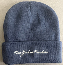 NYON Yankees New York or Nowhere Beanie Hat 4/24 2026 SGA Promo Cap Navy NWT picture