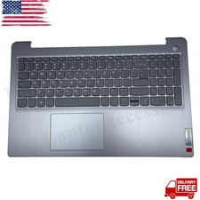 Palmrest Keyboard Touchpap For Lenovo ideapad 3-15ITL6 15ALC6 Gray 5CB1B69155 picture