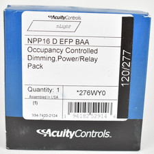 Acuity nLight NPP16 D EFP Power Relay Pack 0-10V Dimming 120-277V 16A BAA picture