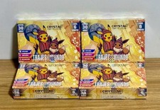 4 BOXES POKEMON PIKACHU World Costumes Cosplay Cards Stickers 120 Sealed Pack  picture