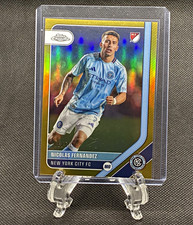 2026 Topps Chrome MLS Nicolas Fernandez True Gold Refractor /50 NYCFC #43 picture