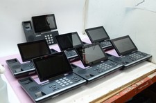 LOT -7 YeaLink SIP-T57W IP PoE Phone Touch Screen VERIZON *NO HANDSET*  T5-B6 picture