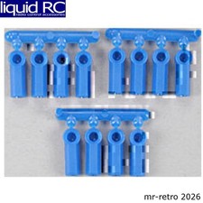 RPM R/C Products 73375 Rod Ends Heavy Duty 4-40 12 Blue picture