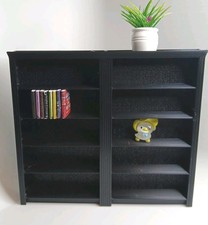 Dollhouse Furniture Bookshelf 1:12 Scale Double Bookcase For Dollhouses picture