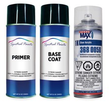 For Chevrolet 10 Arctic White Spray Paint Primer & Clear Compatible picture