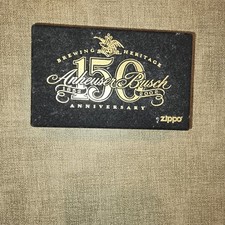 Anheuser-Busch 150th Anniversary Zippo Velvet Box Limited Edition- 806 Of 999 picture