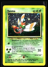 Yanma (17) Neo Discovery #17/75 Holo Rare, Holo PHOTOS AVAILABLE DM picture