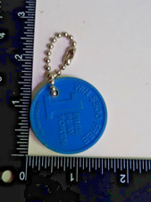 Westward Ho Las Vegas Vintage Casino Chip Plastic Token Souvenir Keychain picture