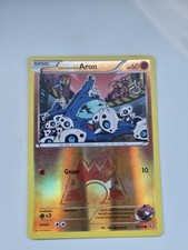 Pokemon TCG Team Magma's Aron 12/34 Reverse Holo Foil Double Crisis picture