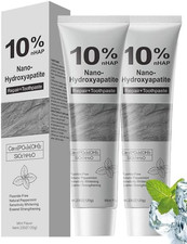 2Pcs 10% Hydroxyapatite Toothpaste,Nano-Hydroxyapatite Toothpaste for Advanced E picture
