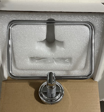 KALLISTA Pinna Paletta Towel Ring, Polished Silver Finish Metal, P25336-CPH-CP picture