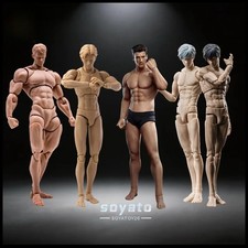 1/12 Scale Male Super Flexible Body Action Figure Model Wind Toys Mirrfig Morfig picture