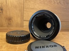 *Rare Almost Mint* Nikon Micro Nikkor 5.5cm 55mm F/3.5 Macro 1:1 Preset Lens 2nd picture