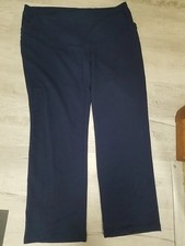 Chico’s Zenergy Pants Sweatpants Women’s Pull On Pants Size 3 (XL)  Navy picture