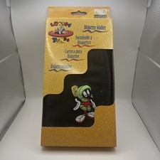 Vintage 1995 Looney Tunes Marvin the Martian 3.5 Floppy Diskette Wallet Fellowes picture