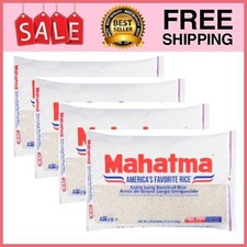 4 Bag Mahatma Enriched Extra Long Grain White Rice, 20 lb Bag picture