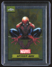 2024 Topps Chrome Marvel Spider-Man #1 Base Marvel picture