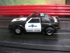 NEW Tyco HO Scale Slot Car  Highway Patrol with Fashing lights and Siren picture