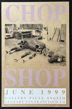 Nicole Eisenman Signed 1999 Chop Shop Gallery Poster Print 132/300 picture