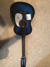 GEORGE BIRGE SIGNED AUTOGRAPH 38” ACOUSTIC GUITAR ACOA COUNTRY MIND ON YOU picture