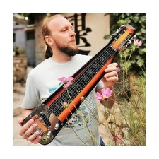 Batking Lap Steel Guitar, Electric Slide Guitars 6 String Slotted Headstock G... picture