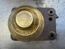 Antique Complete Diebold Safe & Lock Co. 4# Combination Dial Mechanism 1871 picture