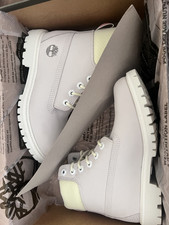 Timberland (wmns) 6 Inch Waterproof Boot - Bright White Nubuck picture