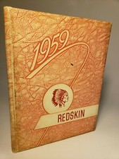 1959 ST. JOHN'S HIGH SCHOOL YEARBOOK ST JOHNS ARIZONA 'REDSKIN' NAVAJO LAND  picture