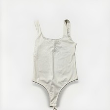 NWT Aeropostale Bone White Women’s Medium Bodysuit One Piece Tank picture