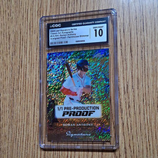 Leaf 2025 Roman Anthony Red Sox CA-RA1 Farmhouse 1/1 CGC 10 picture