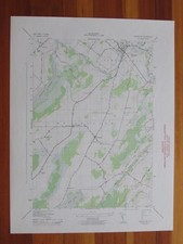 Heuvelton New York 1943 Original Vintage USGS Topo Map picture