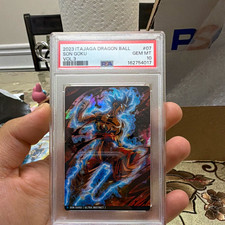 Bandai Dragon Ball PSA 10 2023 Itajaga Vol.3 Son Goku #07 Jiren #08 picture