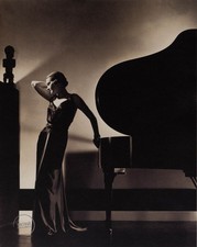 VTG Edward Steichen Fashion Margaret Horan Jay-thorpe Dress Art 1935 Mat 12x14 picture