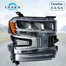 For 2019-2021 Chevrolet Silverado 1500 LED Headlight HeadLamp RH Passenger Right picture
